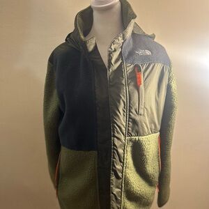 The North Face Green and Black Jacket